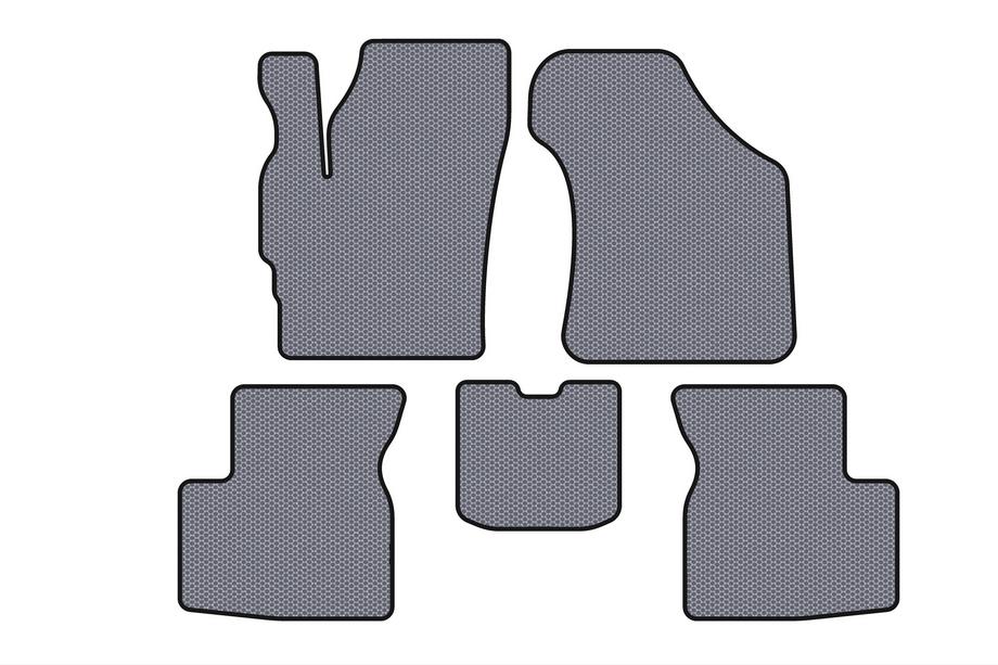 Chery QQ 2003–2022 Gumijas salona paklājiņi Carsuit (Pelēki) Image