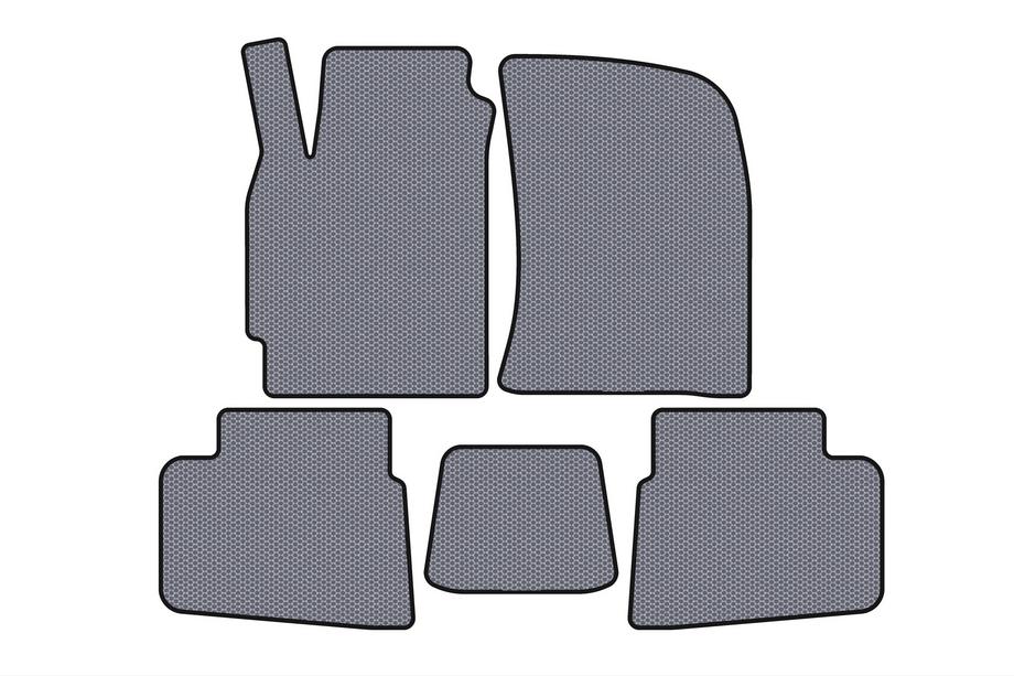Chevrolet Evanda 2000–2006 Gumijas salona paklājiņi Carsuit (Pelēki) Image