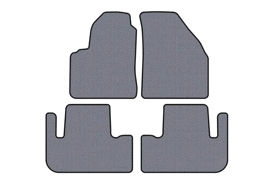 Chevrolet Tacuma/Rezzo 2000–2008 Gumijas salona paklājiņi Carsuit (Pelēki) Image