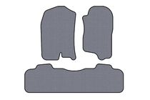 Chevrolet Tahoe 2007–2014 Gumijas paklājiņi Carsuit (2 rindas, 2007-2014, pelēki) foto 1