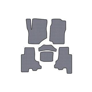 Gumijas salona paklājiņi Carsuit (Pelēki) Chevrolet Trailblazer 2002–2012 foto 1