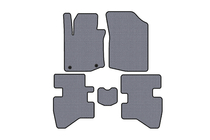 Citroen C-1 2014–2021 Carsuit gumijas salona paklājiņi (HB, pelēki) foto 1