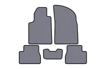Citroen C-3 2002–2009 Gumijas salona paklājiņi Carsuit (Pelēki) foto 1