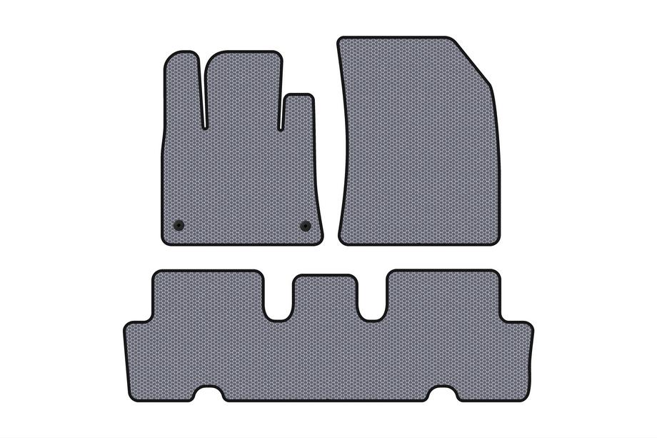 Citroen C-4 Picasso 2013–2022 Gumijas paklājiņi Carsuit V1 (2 rindas, Pelēks) Image