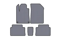Citroen C-5 2001–2008 Gumijas salona paklājiņi Carsuit (Pelēki) foto 1