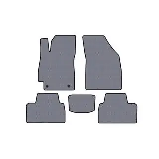 Carsuit gumijas paklājiņi (SD, pelēki) Daewoo Nubira 1997–1999 foto 1