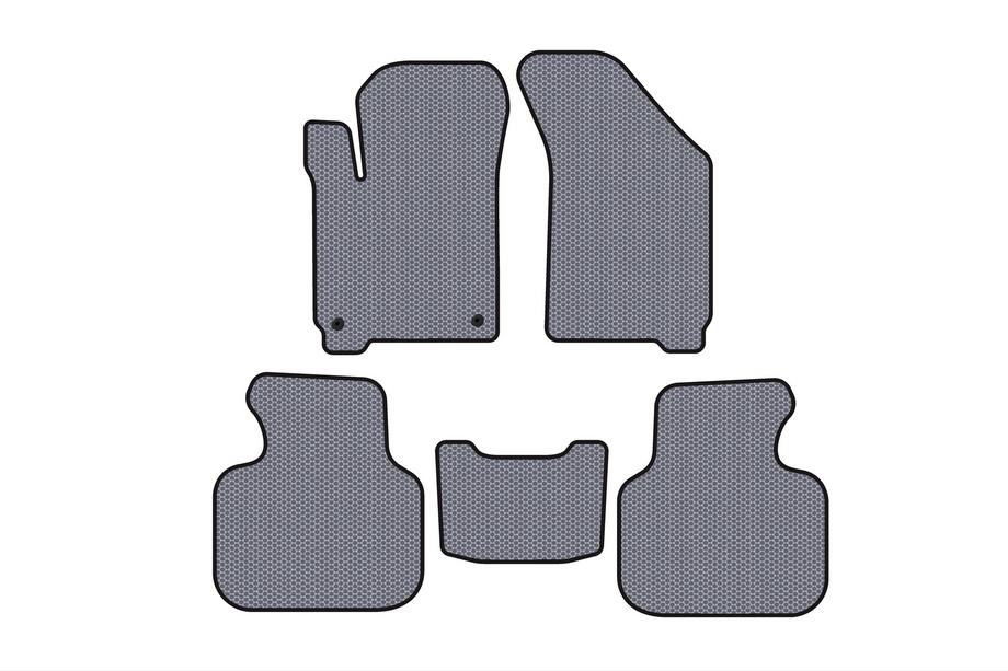 Dodge Journey 2008–2020 Carsuit gumijas paklājiņi salonam (2008-2011, pelēki) Image