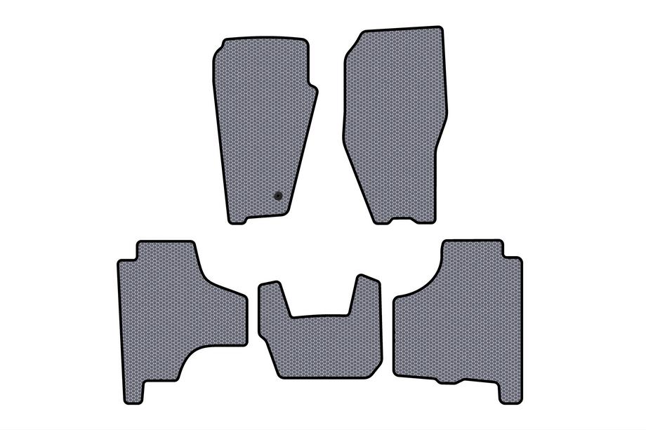 Dodge Nitro 2006–2011 Gumijas salona paklājiņi Carsuit (Pelēki) Image