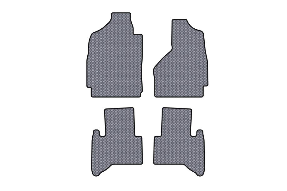 Dodge RAM (DR/DH/D1/DC/DM) 2002–2009 Gumijas paklājiņi Carsuit (2002-2009, pelēki) Image
