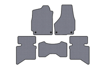 Dodge RAM (DS/DJ/D2) 2009–2024 Carsuit gumijas salona paklājiņi (2009+, 5-vietīgs/4-vietīga kabīne, pelēks) foto 1