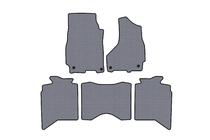 Dodge RAM (DS/DJ/D2) 2009–2024 Gumijas paklājiņi Carsuit (2013+, 5-vietīgs, pelēks) foto 1