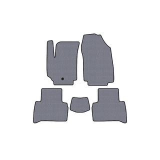 Gumijas salona paklājiņi Carsuit (2007-2010, SW, pelēki) Fiat Croma 2005–2010 foto 1