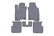 Fiat Panda 2011–2023 Gumijas salona paklājiņi Carsuit (Pelēki) foto 1