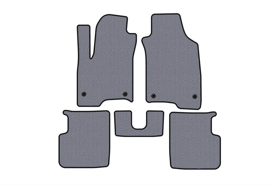 Fiat Panda 2011–2023 Gumijas salona paklājiņi Carsuit (Pelēki) Image