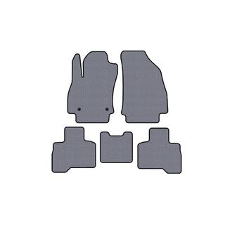 Gumijas paklājiņi Carsuit (Qubo 2008-2016, pelēki) Fiat Fiorino/Qubo 2008–2024 foto 1