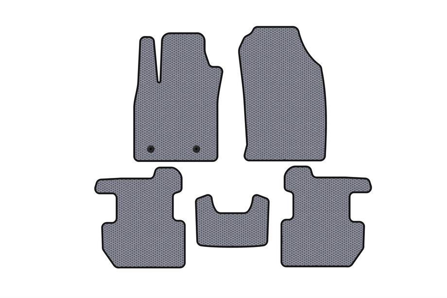 Ford Ecosport 2013–2022 Gumijas salona paklājiņi Carsuit (2018-2022, Pelēki) Image