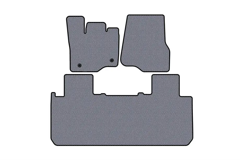 Ford F-150 2014–2021 Gumijas salona paklājiņi Carsuit (Pelēki) Image