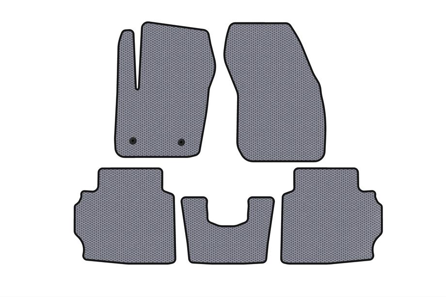 Ford Mondeo 2014–2022 Gumijas salona paklājiņi Carsuit (LB, pelēki) Image