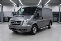 Ford Transit 2000–2014 Sānu sliekšņi Sunrise (2 gab., alumīnijs) foto 1