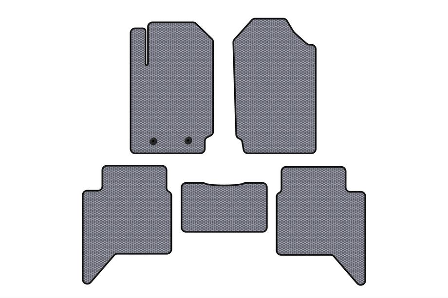 Ford Ranger 2011–2022 Gumijas salona paklājiņi Carsuit (Pelēki) Image