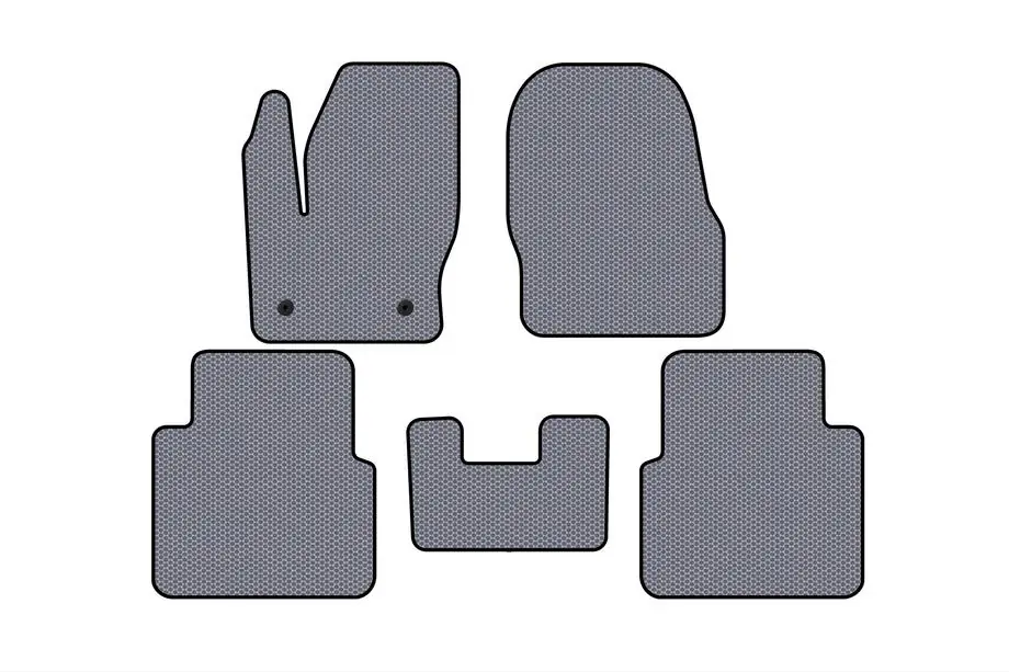 Ford Connect 2014–2021 Gumijas salona paklājiņi Carsuit (Pelēki) Image