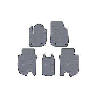 Gumijas salona paklājiņi Carsuit (HB, Hybrid, pelēki) Honda FIT/Jazz 2014–2020 foto 1