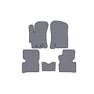 Carsuit gumijas paklājiņi (SD, pelēki) Hyundai Accent 2006–2010 foto 1