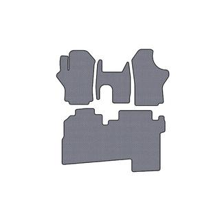 Gumijas salona paklājiņi Carsuit (2004-2007, 2 rindas, 8-vietīgs, pelēks) Hyundai H200, H1, Starex 1998–2007 foto 1
