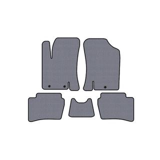 Carsuit gumijas salona paklājiņi (HB, pelēki) Hyundai I-20 2008–2012 foto 1