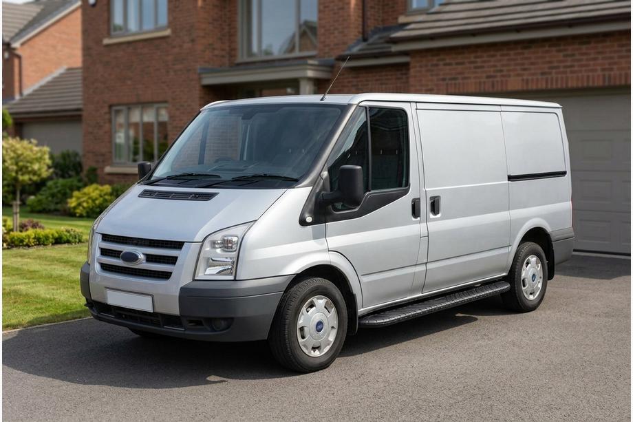 Ford Transit 2000–2014 Sānu pakāpieni Bosphorus Black (2 gab., alumīnijs) Image