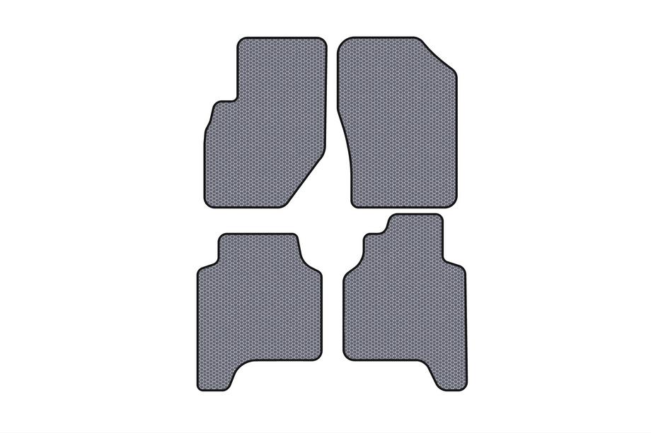 Hyundai Terracan 2001–2007 Gumijas salona paklājiņi Carsuit (Pelēki) Image