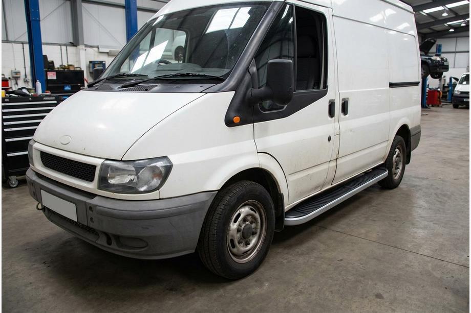 Ford Transit 2000–2014 Sānu pakāpieni Tayga Grey (2 gab., alumīnijs) Image