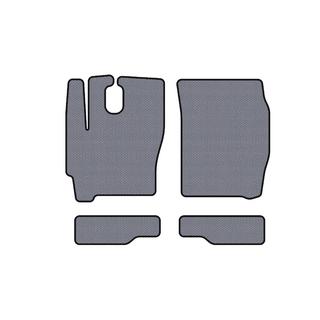 Gumijas salona paklājiņi Carsuit (Pelēki) Iveco Eurocargo 2002–2008 foto 1