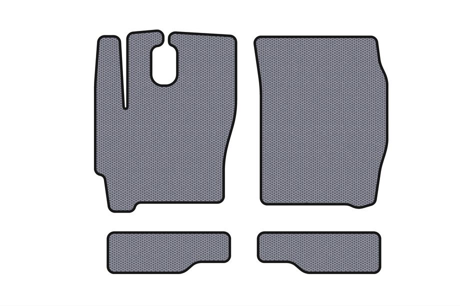 Iveco Eurocargo 2002–2008 Gumijas salona paklājiņi Carsuit (Pelēki) Image