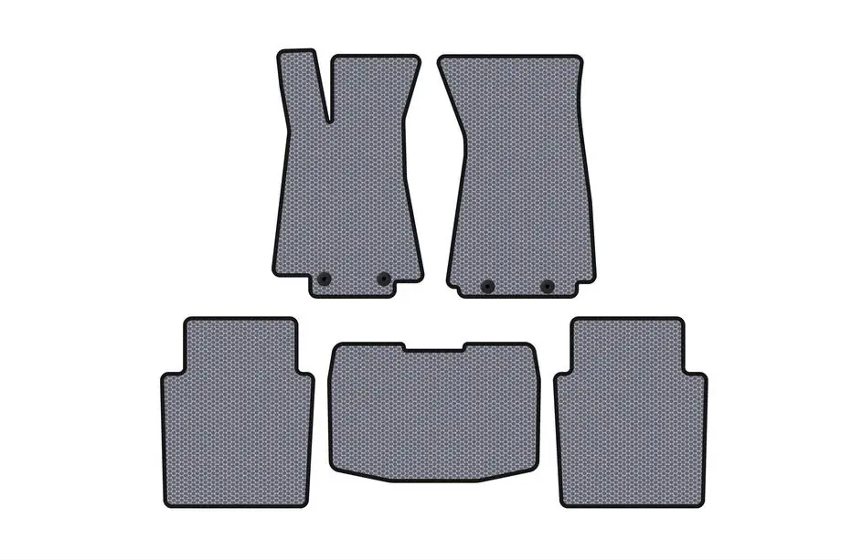 Jaguar XJ 2003–2009 Carsuit gumijas paklājiņi (SD, pelēki) Image