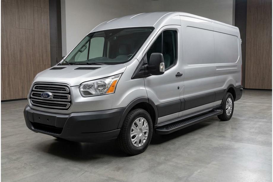 Ford Transit 2014– Sānu sliekšņi Allmond Black (2 gab., alumīnijs) Image