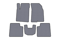 Kia Opirus 2003–2010 Gumijas salona paklājiņi Carsuit (Pelēki) foto 1