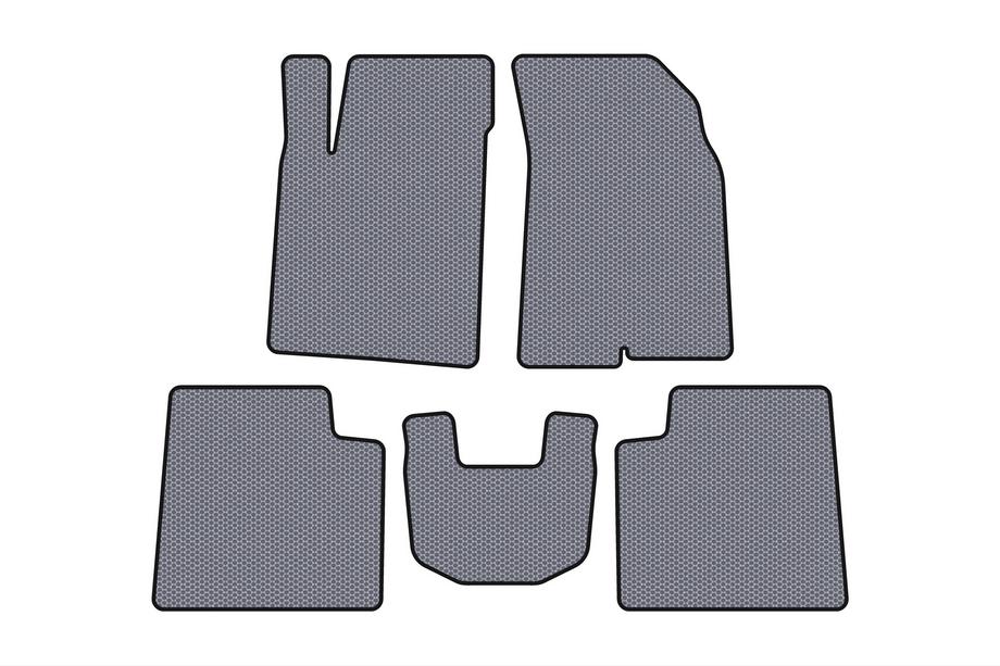 Kia Opirus 2003–2010 Gumijas salona paklājiņi Carsuit (Pelēki) Image
