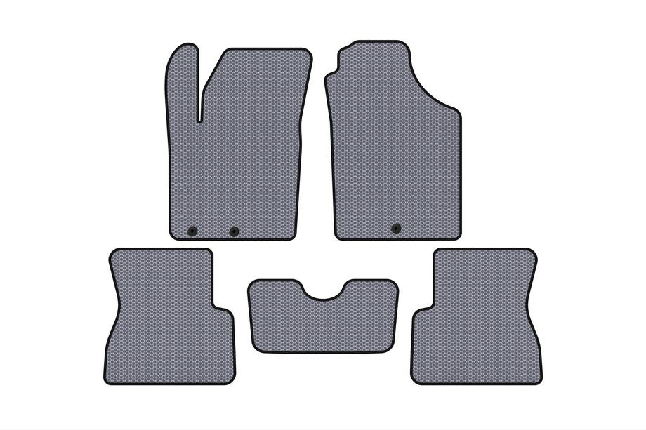 Kia Picanto 2011–2016 Gumijas salona paklājiņi Carsuit (Pelēki) Image