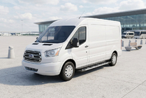 Ford Transit 2014– Sānu sliekšņi Sunrise (2 gab., alumīnijs) foto 1