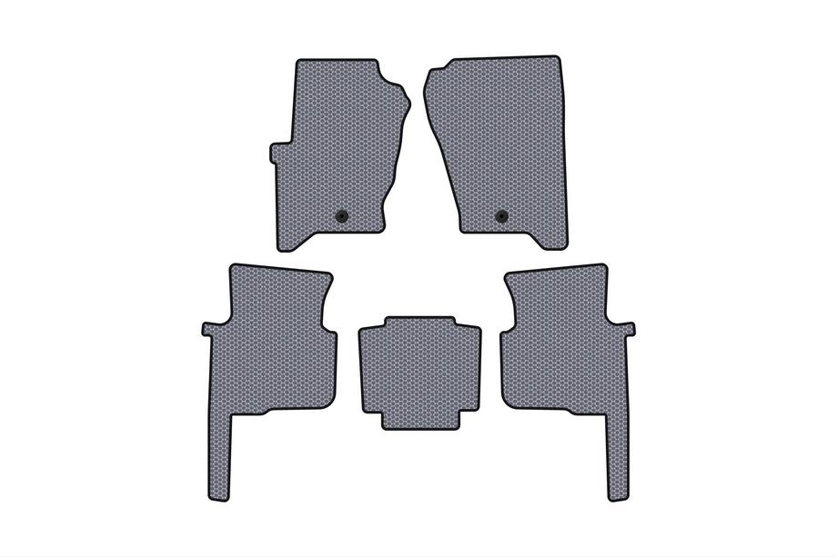 Land Rover Discovery III 2004–2009 Gumijas salona paklājiņi Carsuit (Pelēki) Image
