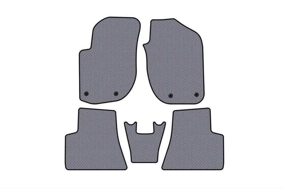 Land Rover Freelander I 1997–2006 Gumijas salona paklājiņi Carsuit (Pelēki) Image