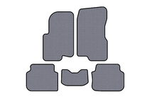 Smart 1998–2007 Gumijas paklājiņi Carsuit (2003-2007, Forfour, Pelēks) foto 1