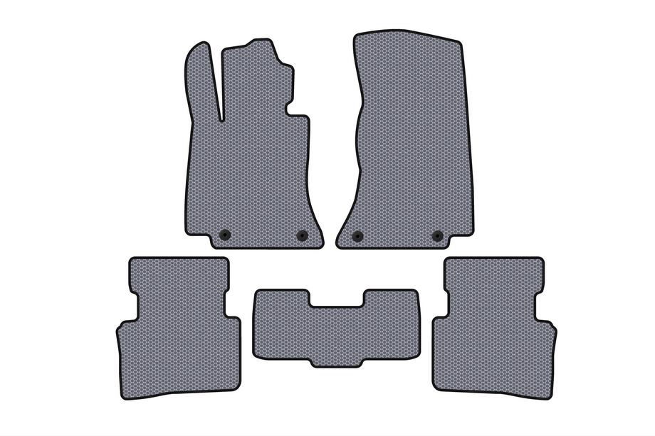Mercedes C klase W206 2022– Carsuit gumijas paklājiņi (SD, pelēki) Image