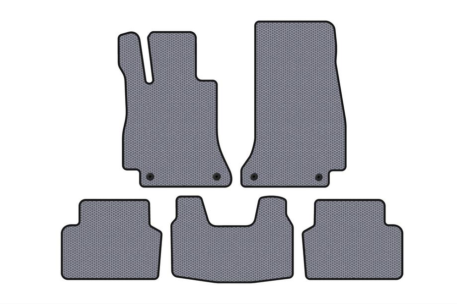 Mercedes E-klase W213 2016–2023 Carsuit gumijas paklājiņi (SD, pelēki) Image