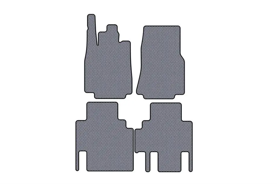 Mercedes Vaneo W414 2001–2005 Gumijas salona paklājiņi Carsuit (Pelēki) Image