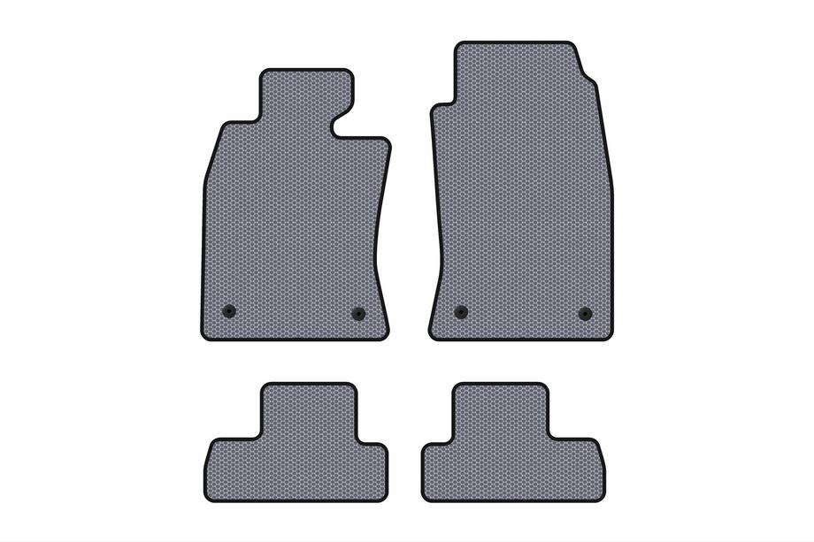 Mini Cooper R50/52/53 2000–2006 Gumijas salona paklājiņi Carsuit (R50, pelēki) Image