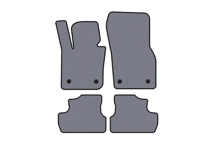 Mini Cooper F55/56/57 2014–2023 Carsuit gumijas salona paklājiņi (S F56, pelēki) Foto 1