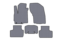 Mitsubishi ASX 2010–2023 Gumijas paklājiņi Carsuit (2019-2023, pelēki) foto 1