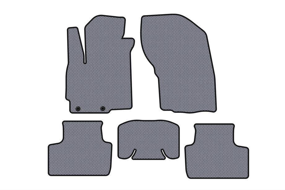 Mitsubishi ASX 2010–2023 Gumijas paklājiņi Carsuit (2019-2023, pelēki) Image